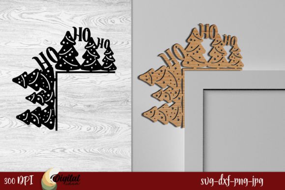 3D Christmas Decor SVG: A Laser-Cut Winter Amp for Editorial Design