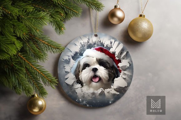 3D Shih Tzudog Dog Xmas Ornament Review for Real Projects
