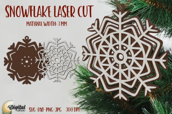 3D Snowflake LaserCut: A Winter Amp Review for Laser Cutting Projects
