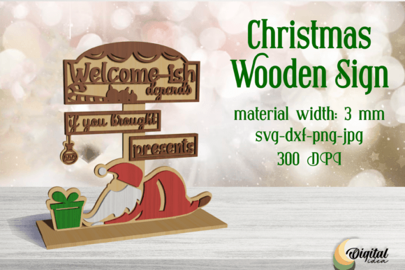 Christmas Wooden Signs: Laser Cut Design Review