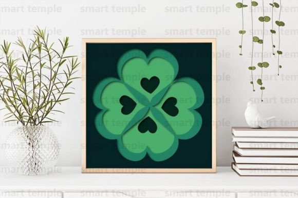 Clover 3d Shadowbox, Clover Vector: Laser Cutting and Shadow Boxes Review
