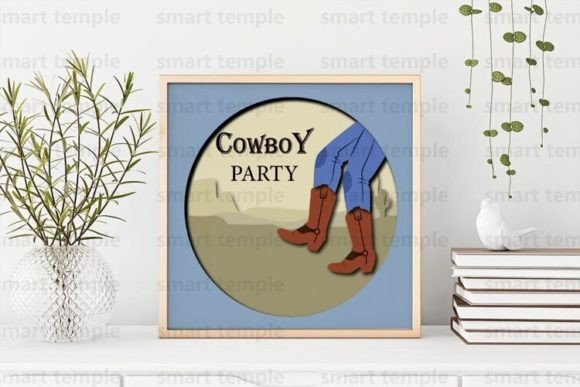 Cowboy Party 3d Shadowbox Review