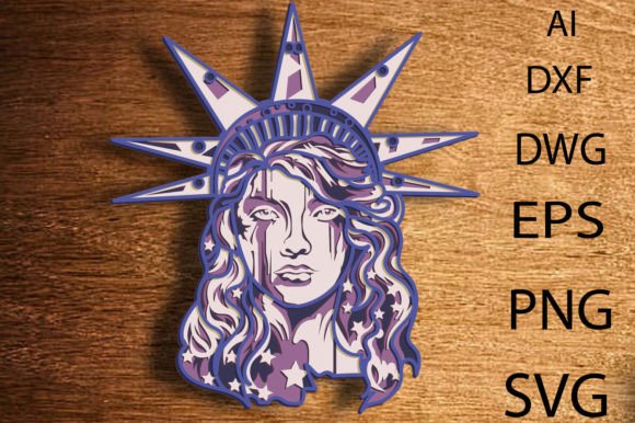 Lady Liberty 3D Mandala SVG Files: A Designer’s Practical Take