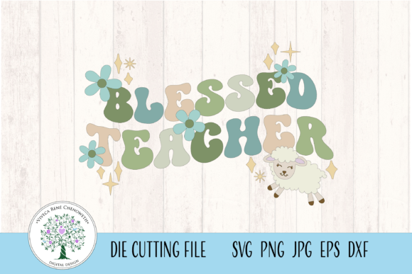 Retro Blessed ChristianTeacher Shirt Graphics and Crafts Review