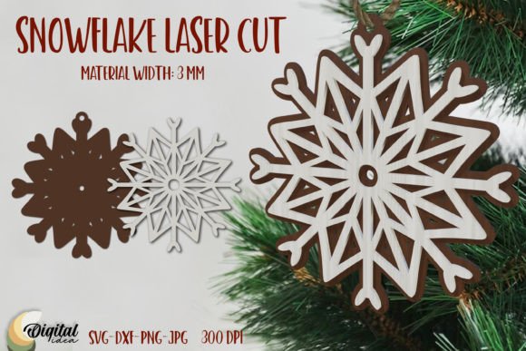 Snowflake. Christmas Patterns Laser Cut: A Winter Amp Review